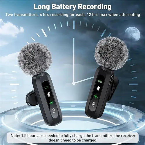 Wireless Lapel Microphone USB-C