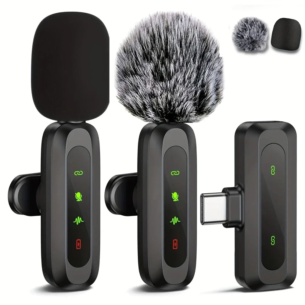 Wireless Lapel Microphone USB-C